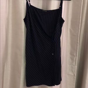 Navy blue romper